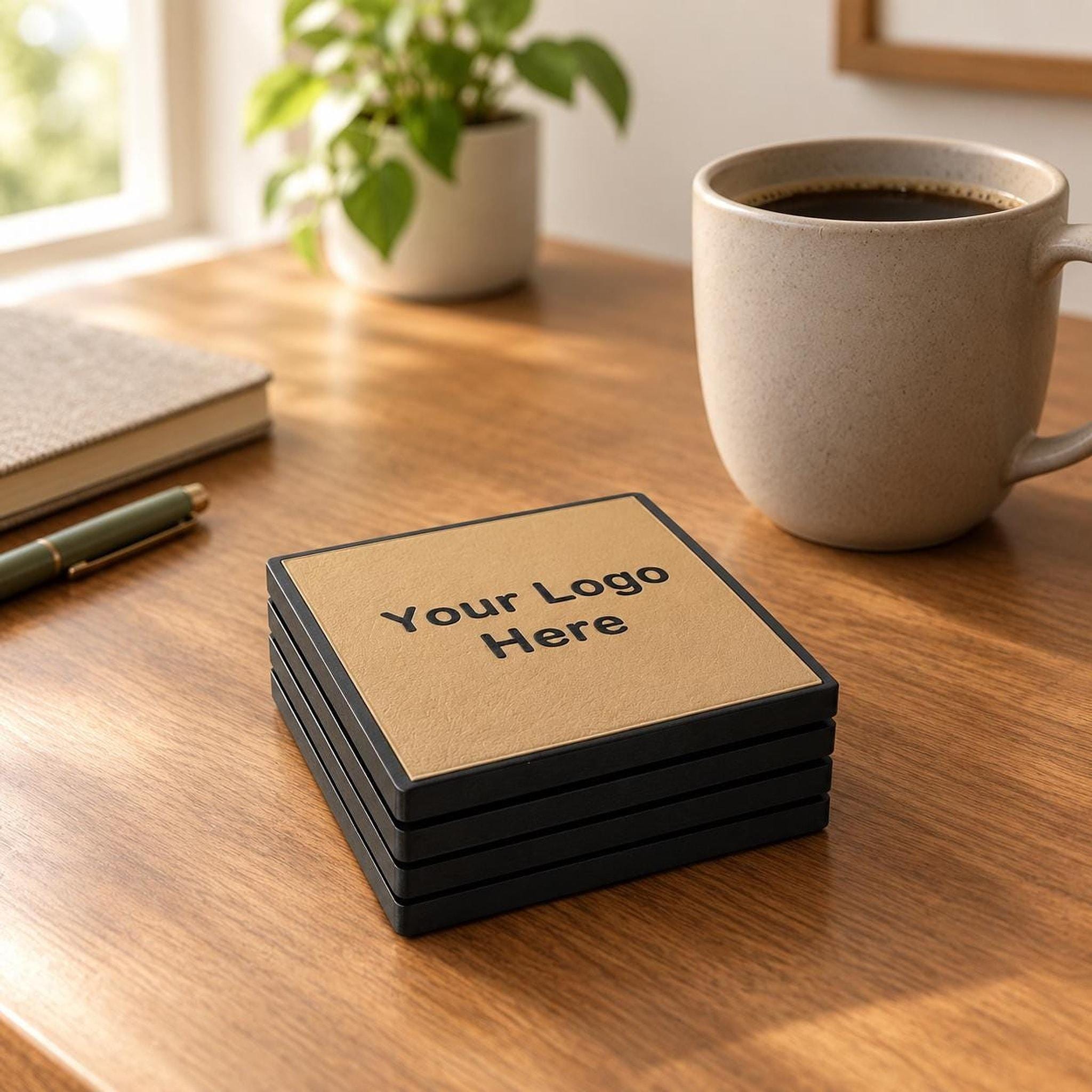 Custom Logo Square Coaster